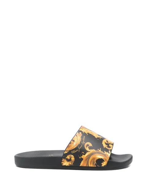 baroque-print slides by VERSACE