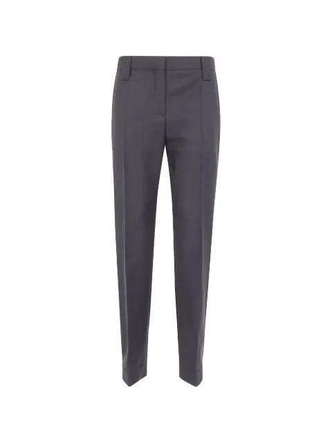 belt-loops tailored trousers by VERSACE