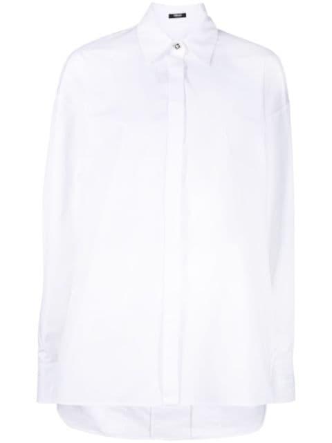 button-up cotton shirt by VERSACE