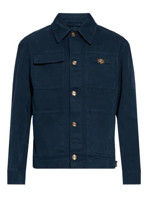 buttoned patch pocket jacket by VERSACE