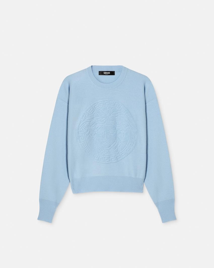 cashmere-wool knit sweater by VERSACE