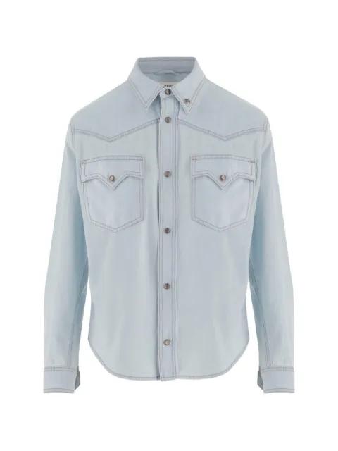 chambray denim shirt by VERSACE