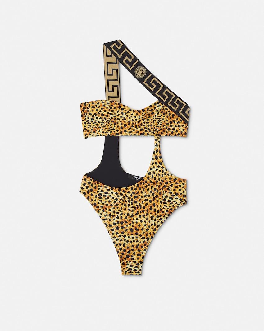 cheetah one-piece swimsuit by VERSACE