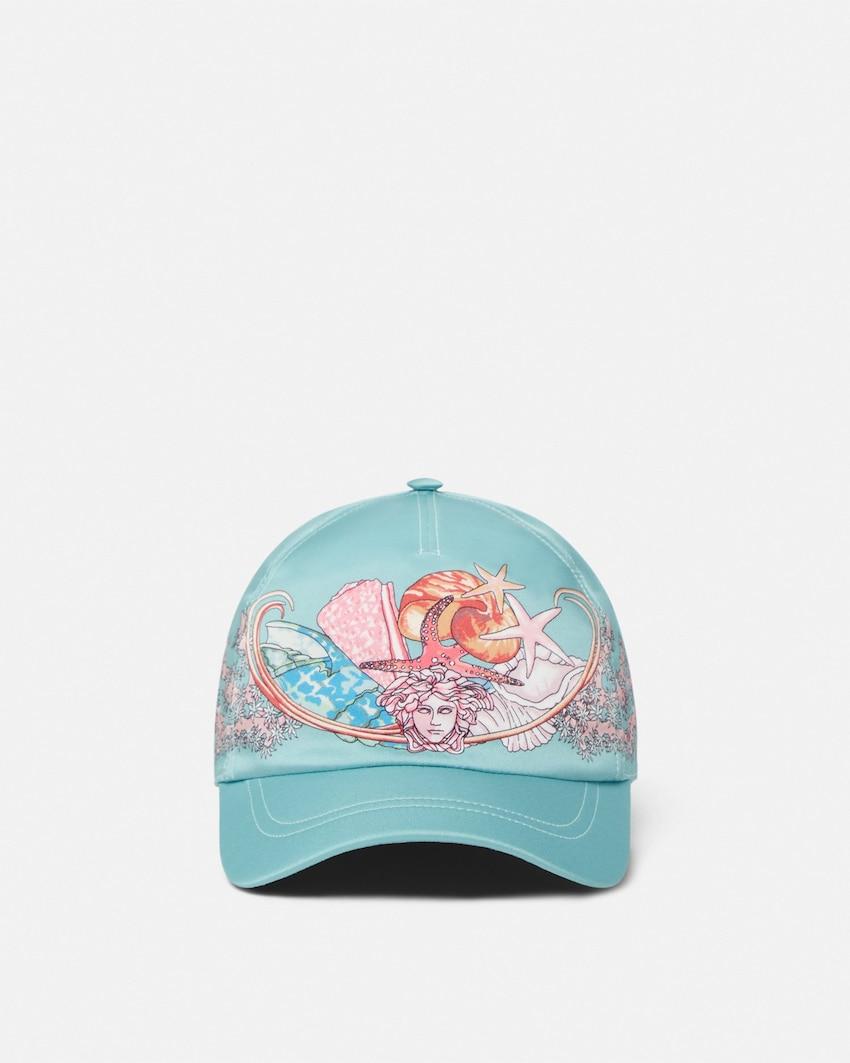 coral theatre baseball cap by VERSACE
