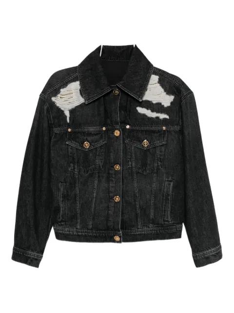 cotton denim jacket by VERSACE