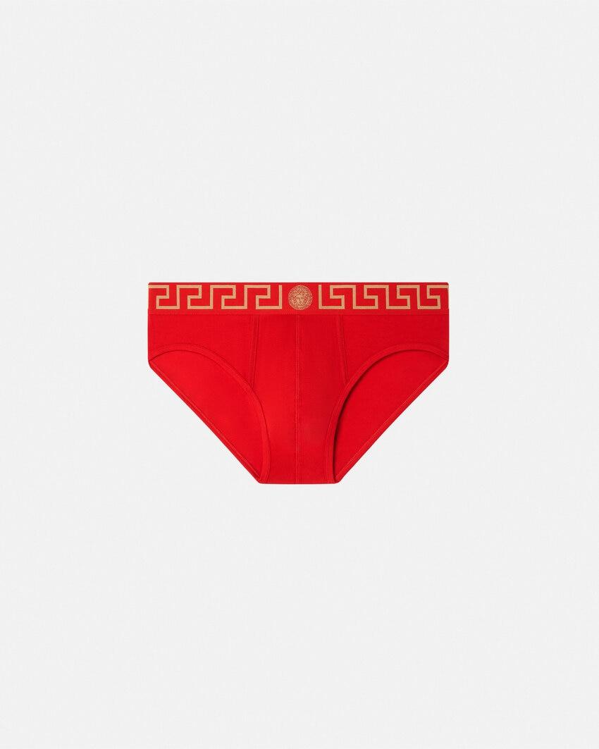 cotton-jersey briefs by VERSACE