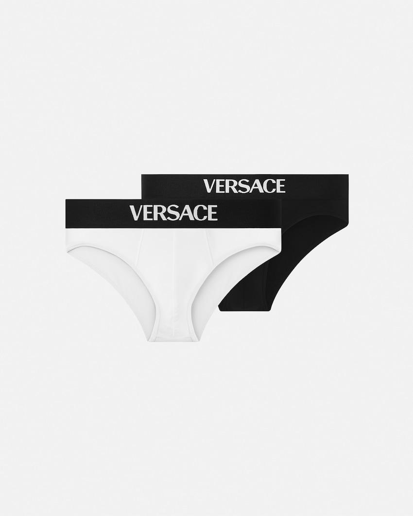 cotton-jersey briefs 2-pack by VERSACE
