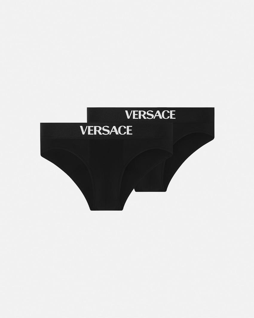 cotton-jersey briefs 2-pack by VERSACE