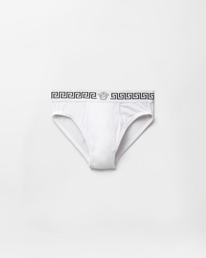 cotton-jersey briefs by VERSACE