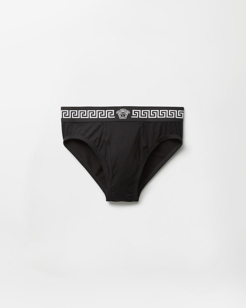 cotton-jersey briefs by VERSACE