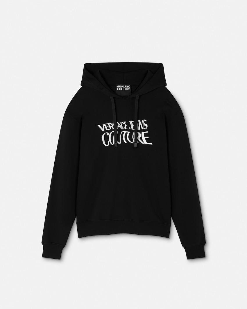 cotton-jersey hoodie by VERSACE