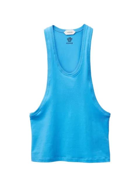 cotton-jersey tank top by VERSACE