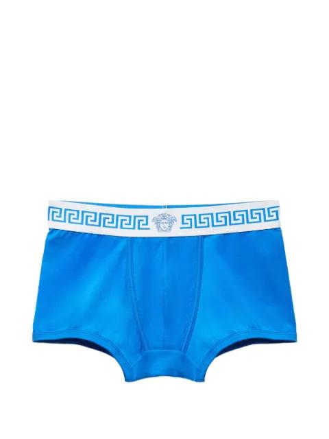 cotton-jersey trunks by VERSACE