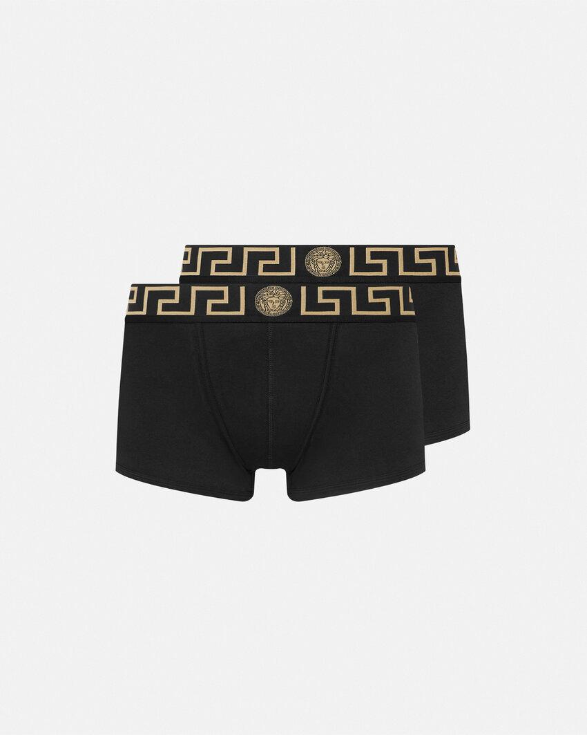 cotton-jersey trunks 2-pack by VERSACE