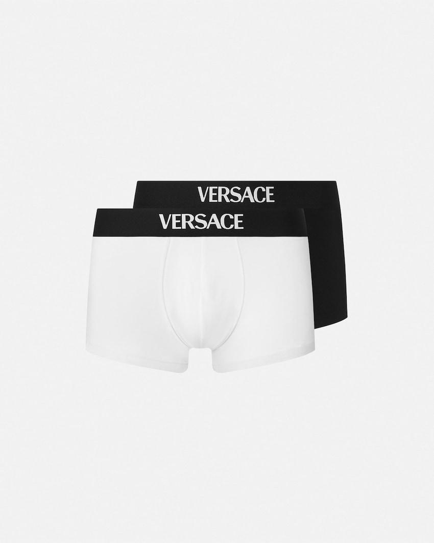 cotton-jersey trunks 2-pack by VERSACE