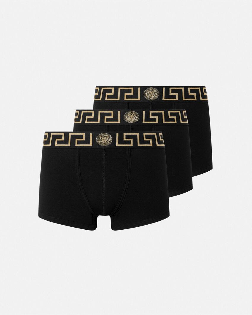 cotton-jersey trunks 3-pack by VERSACE