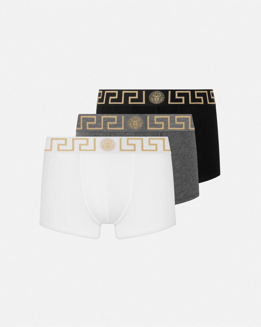 cotton-jersey trunks 3-pack by VERSACE