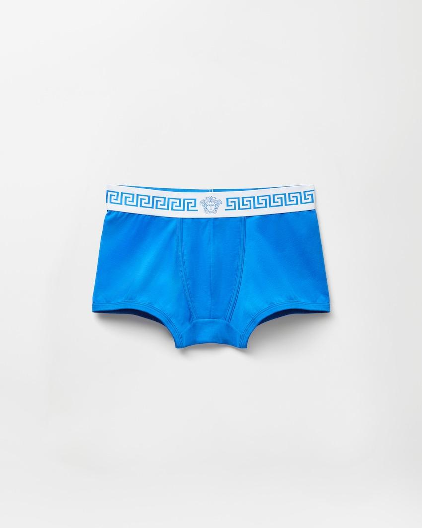 cotton-jersey trunks by VERSACE