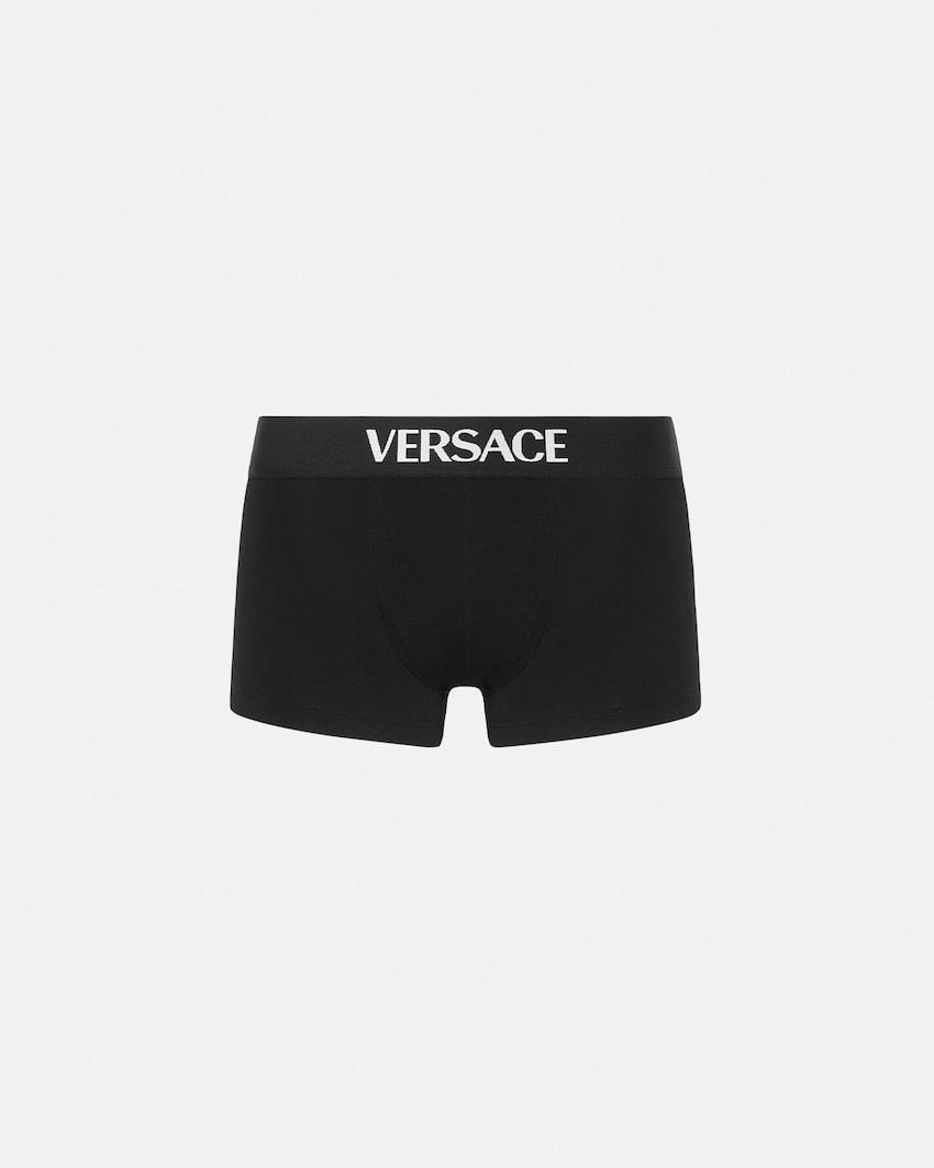 cotton-jersey trunks by VERSACE