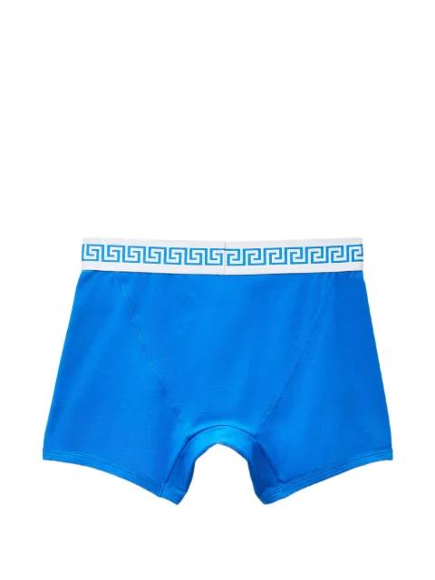 cotton-jersey trunks by VERSACE