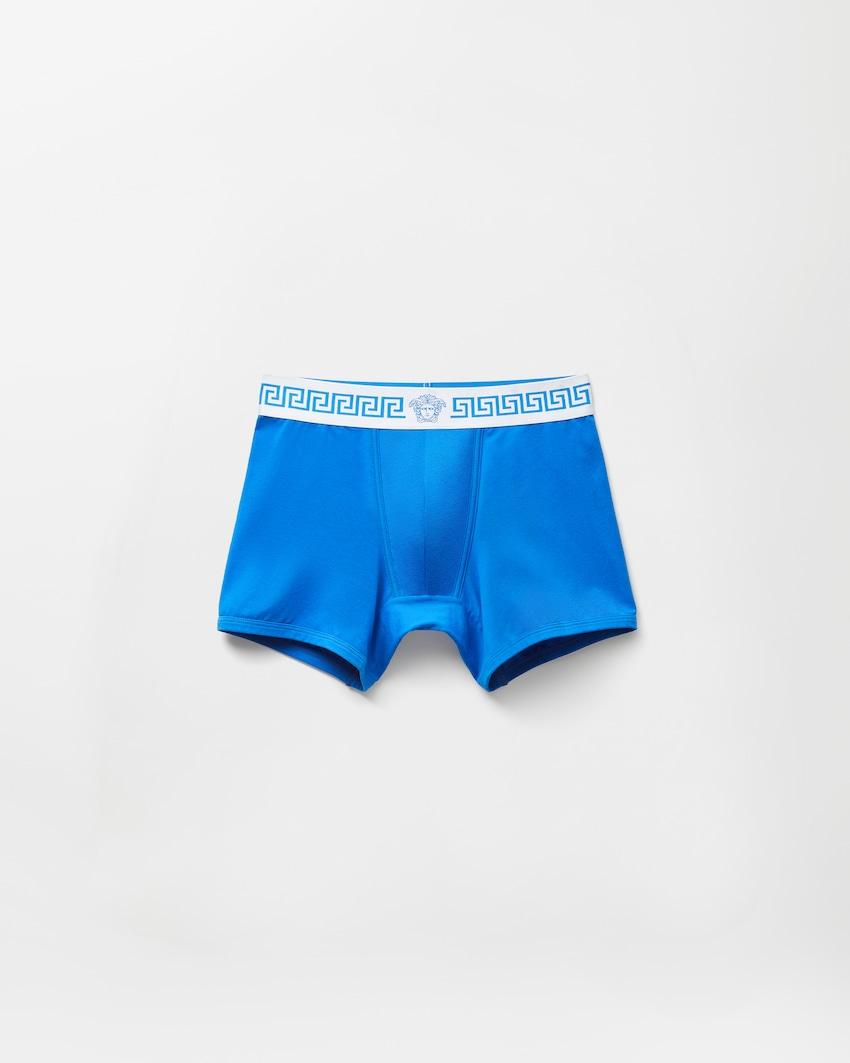cotton-jersey trunks by VERSACE