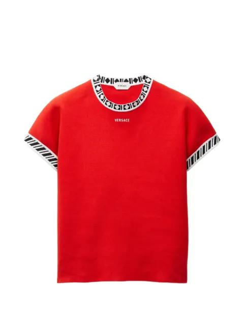 cotton knit T-Shirt by VERSACE