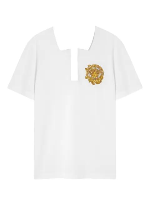 cotton polo shirt by VERSACE