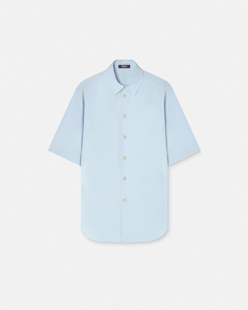 cotton-poplin shirt by VERSACE