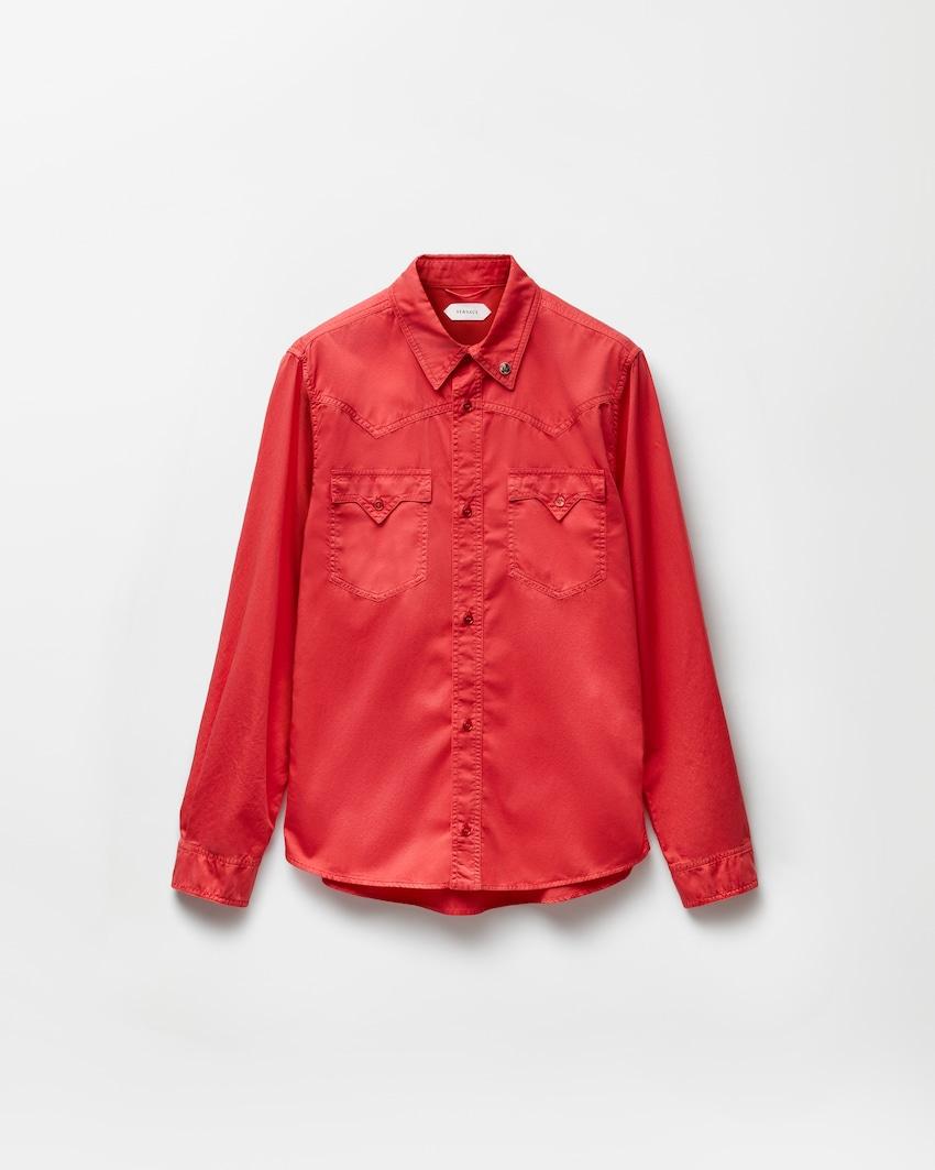 cotton regular shirt by VERSACE