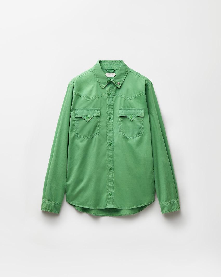 cotton regular shirt by VERSACE