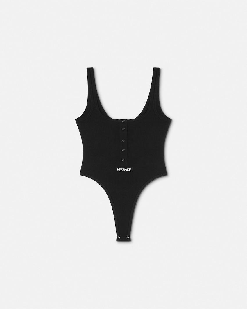 cotton ribbed bodysuit by VERSACE
