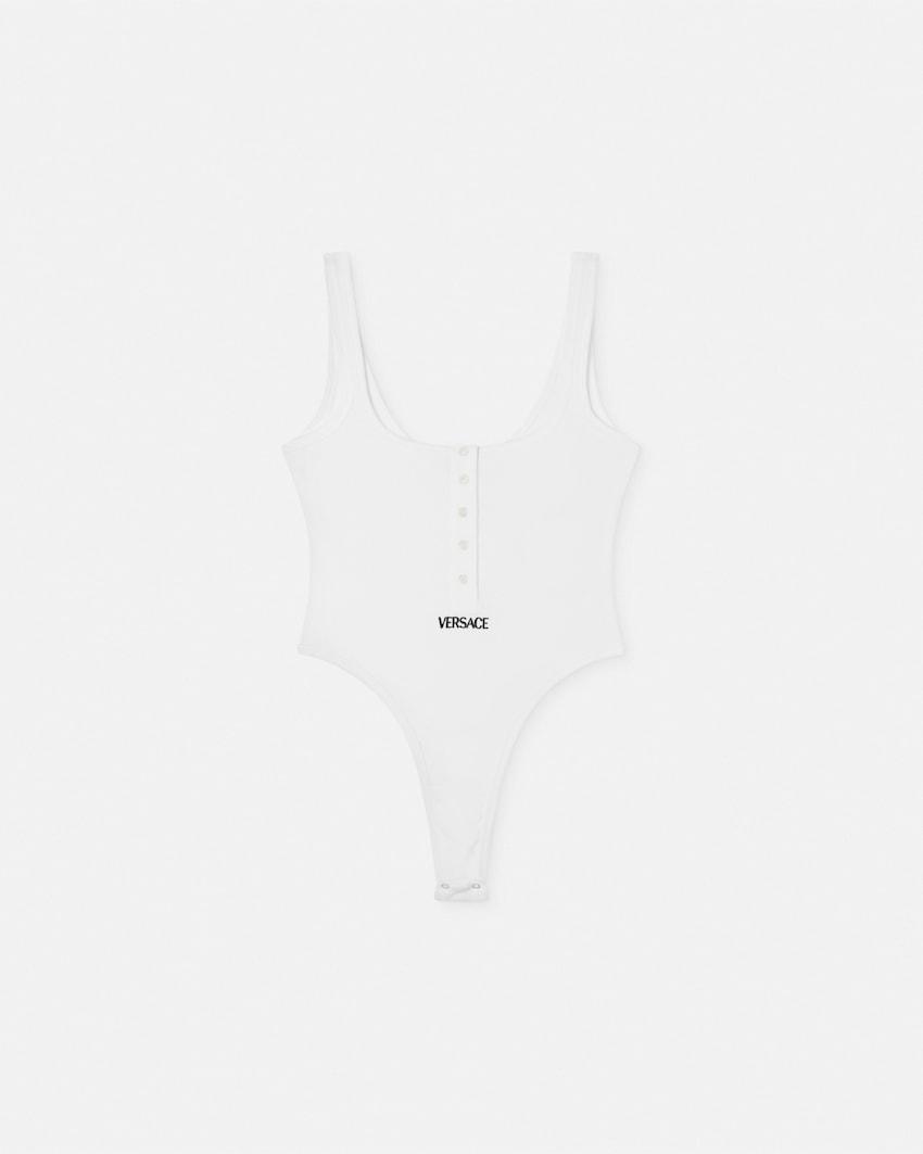cotton ribbed bodysuit by VERSACE