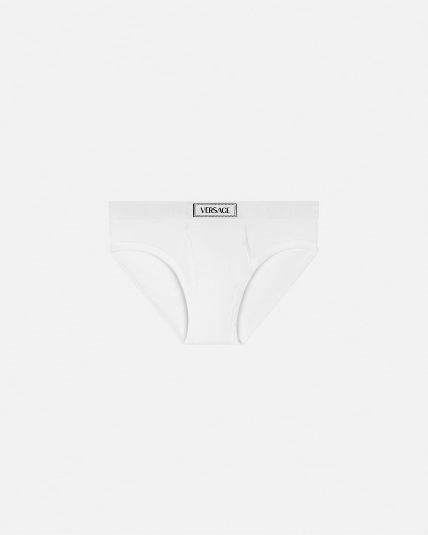 cotton ribbed briefs by VERSACE