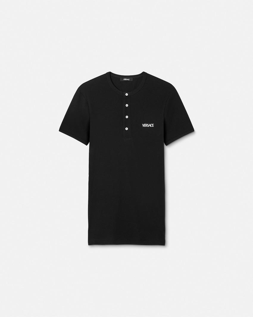 cotton ribbed t-shirt by VERSACE