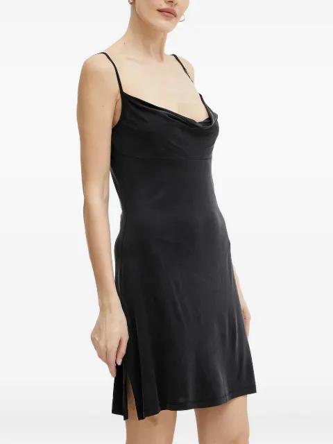 cowl-neck strap dress by VERSACE