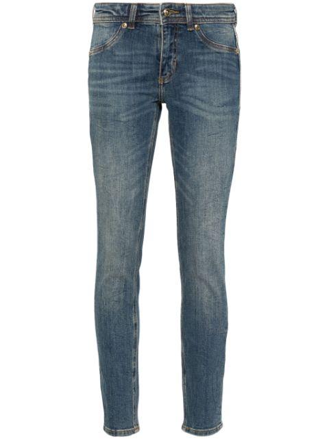 cropped skinny jeans by VERSACE