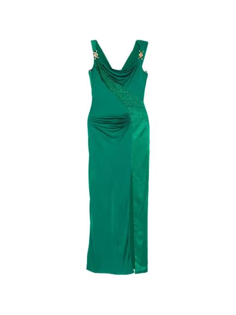 crystal-embellished maxi dress by VERSACE