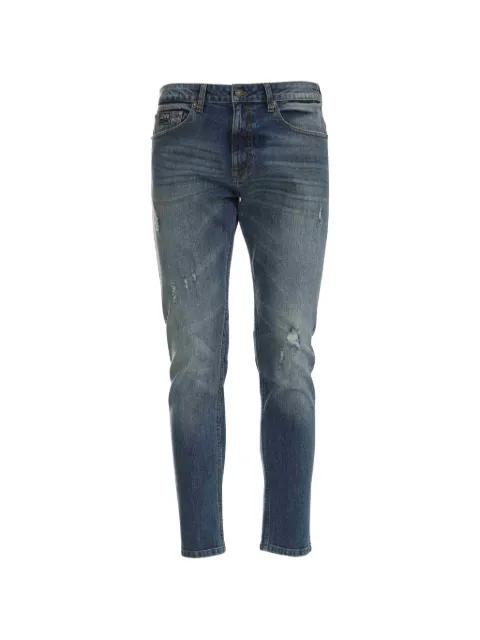 distressed jeans by VERSACE