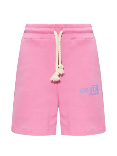 drawstring logo shorts by VERSACE