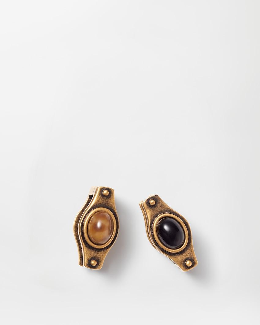 ellittica earrings by VERSACE