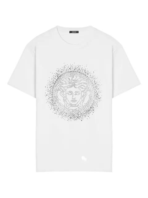 embellished Medusa T-shirt by VERSACE