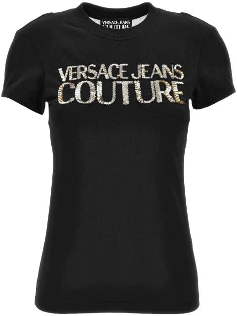 embellished T-shirt by VERSACE