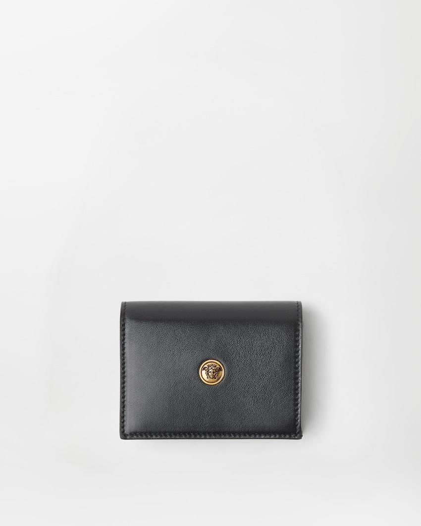 embleme leather wallet by VERSACE