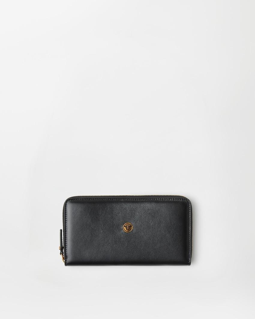 embleme leather wallet by VERSACE