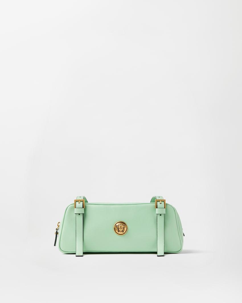 embleme nappa bowling bag by VERSACE