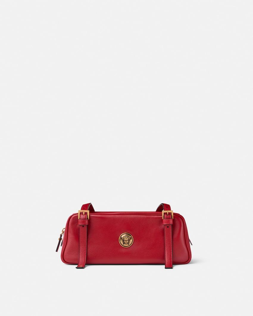 embleme nappa bowling bag by VERSACE