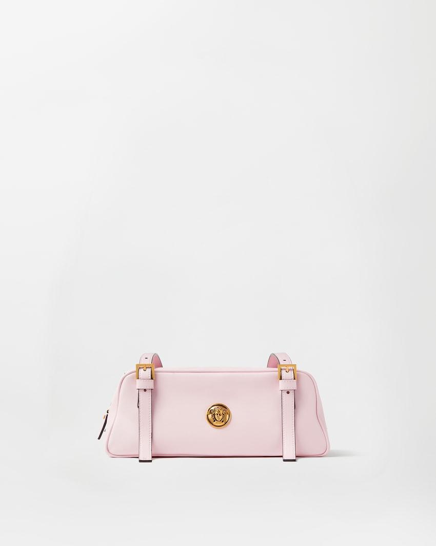 embleme nappa bowling bag by VERSACE