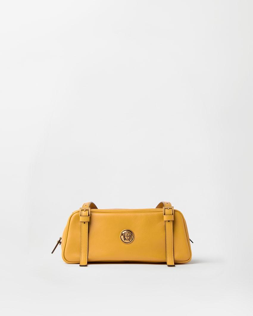 embleme nappa bowling bag by VERSACE