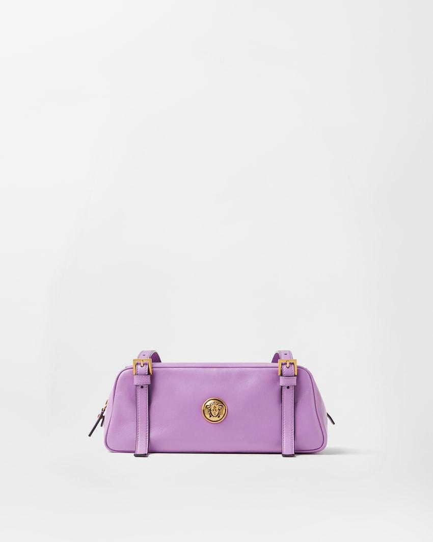 embleme nappa bowling bag by VERSACE