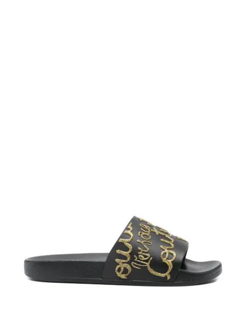 embossed slides by VERSACE